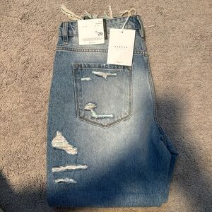 KanCan Women's Relaxed Fit Light Blue Jeans